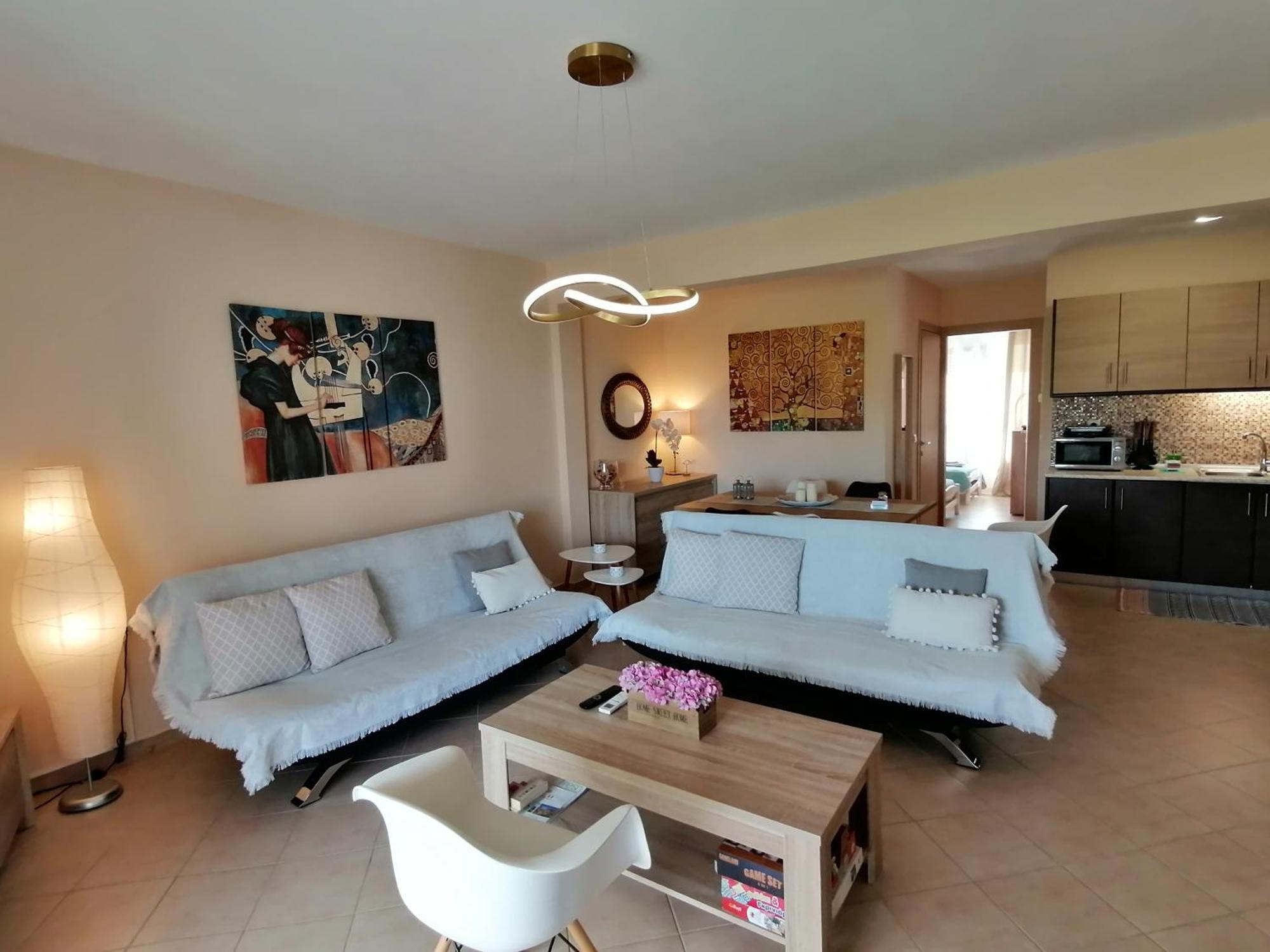 Bella Casa Apartment Néa Péramos Exterior foto